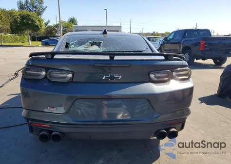 2020 Chevrolet Camaro Ss из США, поврежденный, VIN 1G1FH1R75L0110273